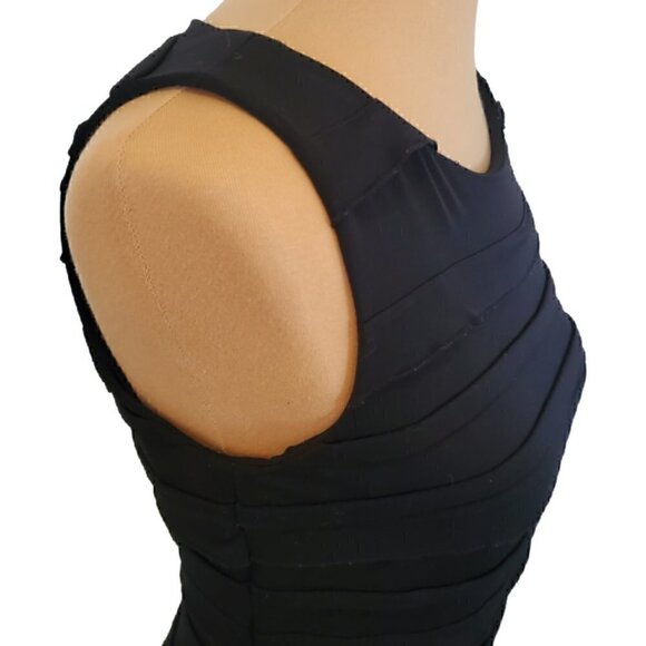 Calvin Klein Fitted Black Dress - Picture 4 of 7